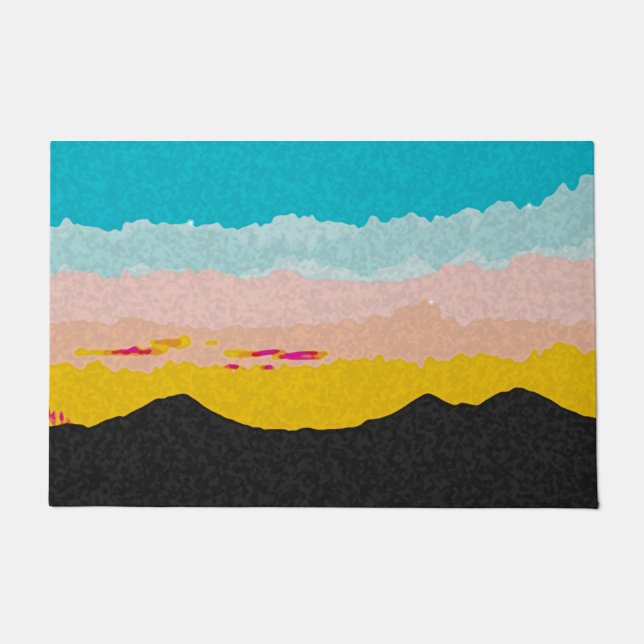 Sisters at Sunset Doormat (Front)