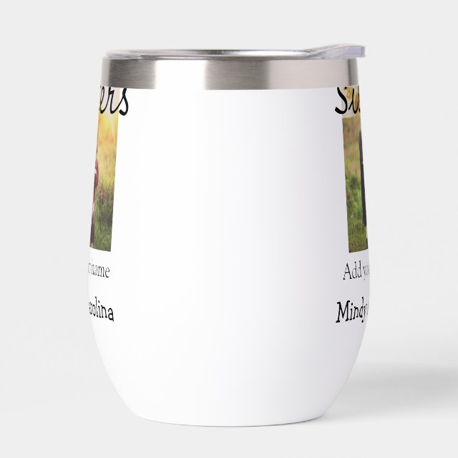 Sisters besties BFF add photo name title family te (Left)