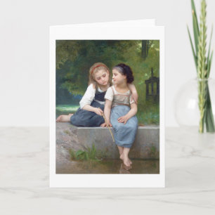 Sisters, Bouguereau Card