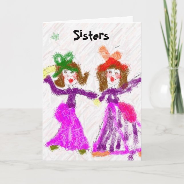 Sisters Card (Front)