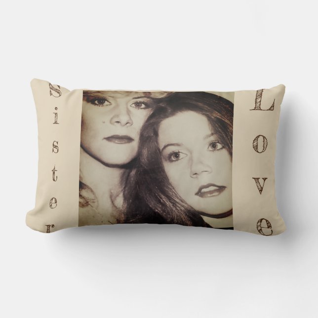 "Sisters" Collection  Custom Pillow (Front)