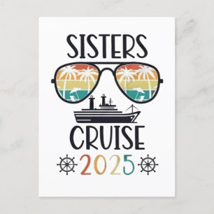 Sisters Cruise 2025 Family Matching Trip  Postcard