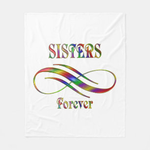 Sisters Forever Fleece Blanket