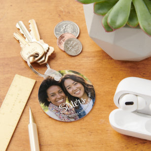 SISTERS FROM DIFFERENT MISTERS Name Photo Besties Key Ring