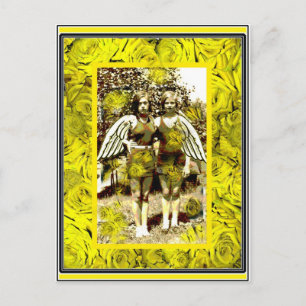 SISTERS FROM HEAVEN POSTCARD