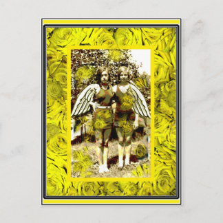 SISTERS FROM HEAVEN POSTCARD