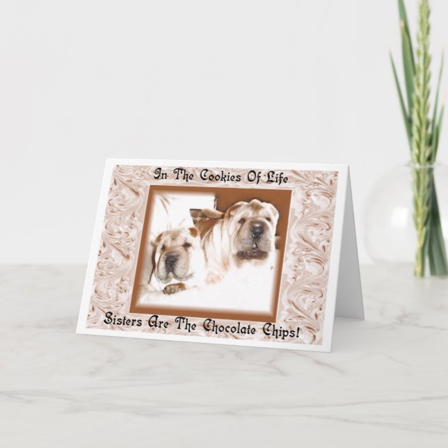 Sisters Greeting Card (Front)