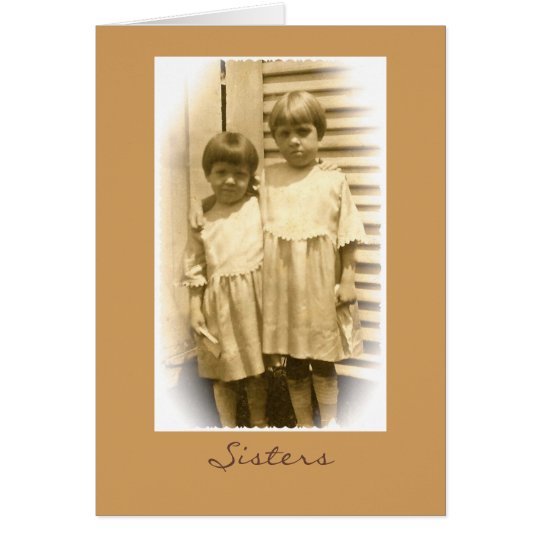 Sisters Greeting Card