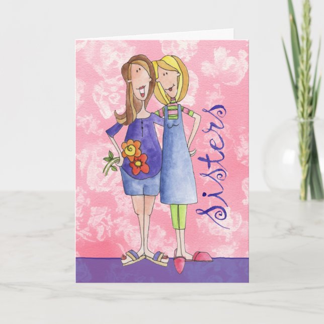 Sisters - Greeting Card (Front)