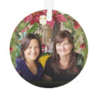 Sisters I Love My Sis 2 Photo Christmas Greenery