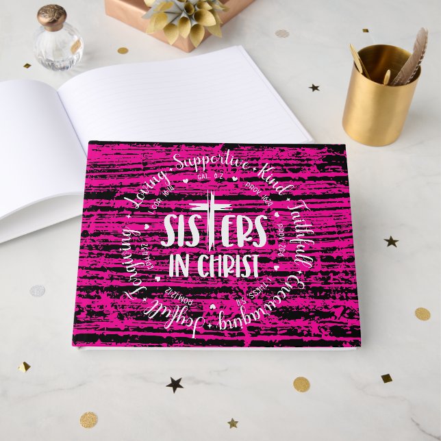 Sisters in Christ Guest Book (Front Open)