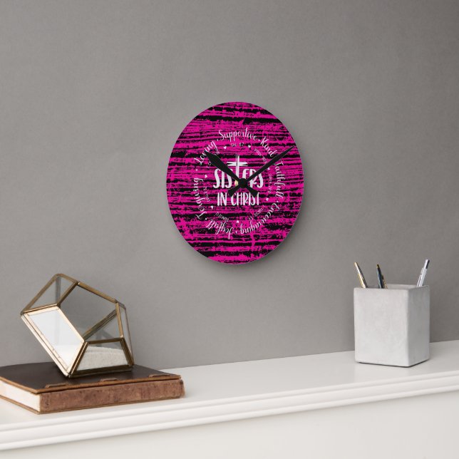 sisters in christ round clock (Office)