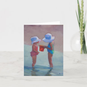 'Sisters in Sun Hats' Card