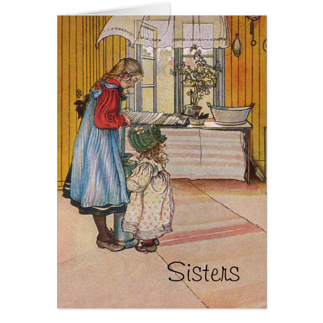 Sisters - Koket av Carl Larsson (Front)