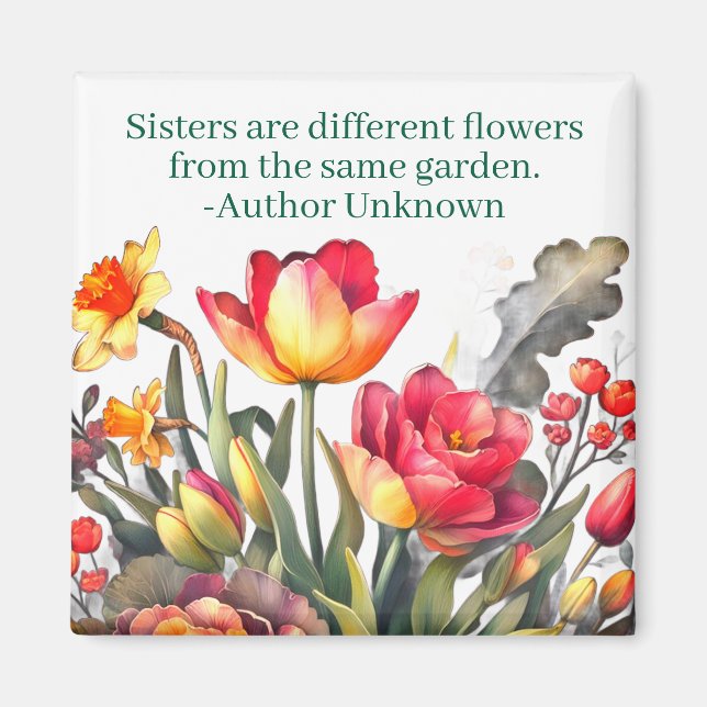 sisters magnet (Front)