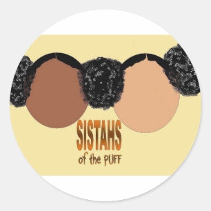 Sisters of the Puff Classic Round Sticker
