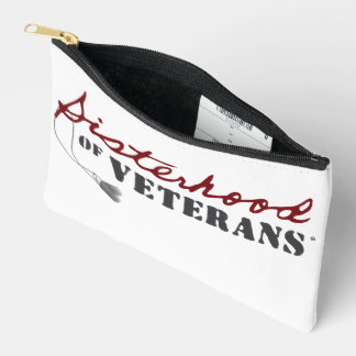 Sisters of Veterans Military Pride Design Accessory Pouch
