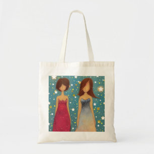 Sisters or friends tote bag