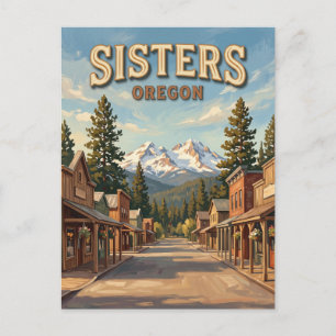 Sisters Oregon Postcard
