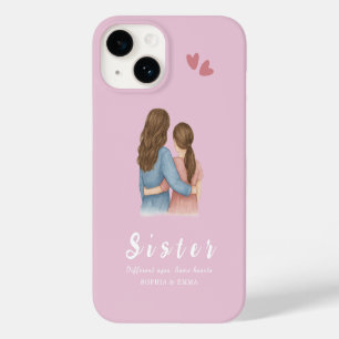 Sisters Photo Collage iPhone 14 Case – Forever