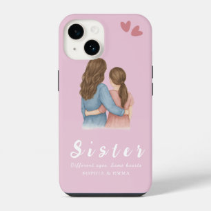 Sisters Photo Collage iPhone 14 Case – Forever