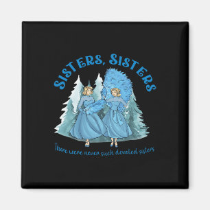 Sisters Pyjamas Holiday White Christmas Movie 1954 Magnet
