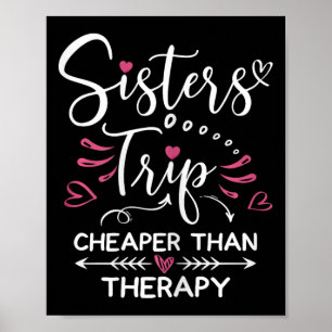 Sisters Road Trip 2022 Weekend Family Vacation Gir Poster