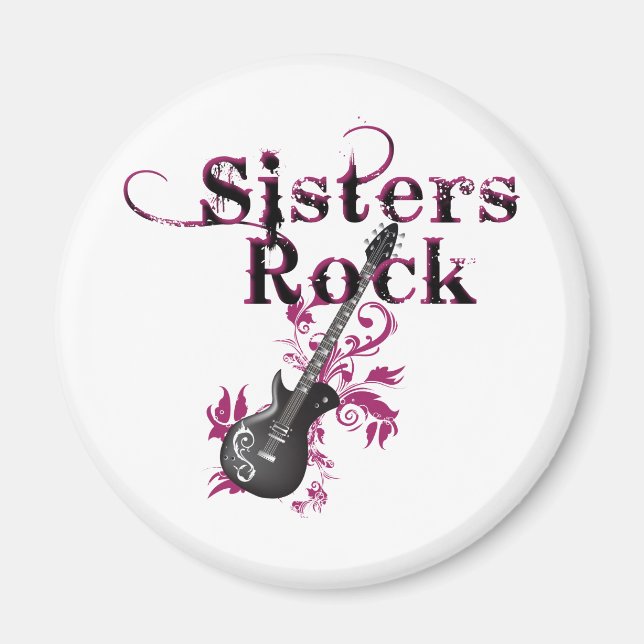 Sisters Rock Magnet (Front)