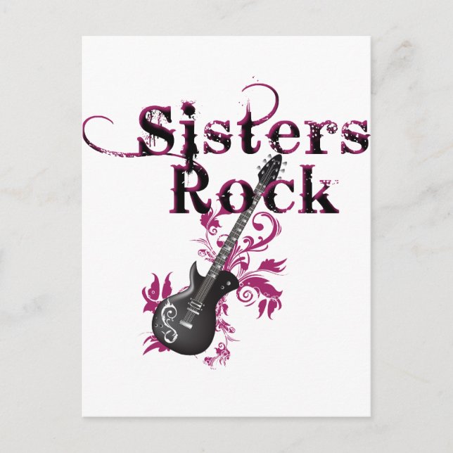 Sisters Rock Postcard (Front)