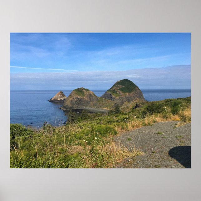 Sisters Rock State Park, Oregon Coast Poster (Front)