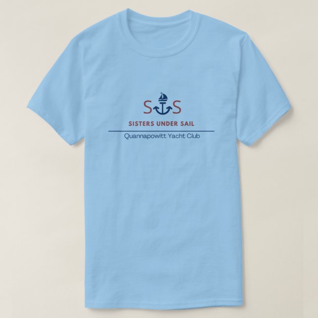 Sisters Under Sail Unisex T-shirt - larger icon (Design Front)