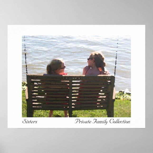 Sisters Watercolor Poster (Front)