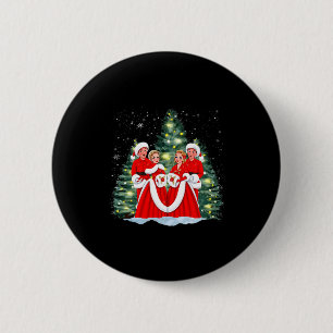Sisters White Christmas Movie 1954 Xmas Snow Holid 6 Cm Round Badge