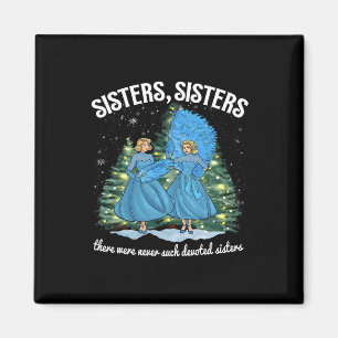 Sisters White Christmas Movie 1954 Xmas Snow Holid Magnet