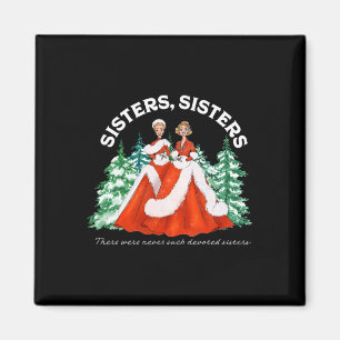 Sisters White Christmas Movie 1954 Xmas Snow Holid Magnet