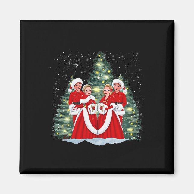Sisters White Christmas Movie 1954 Xmas Snow Holid Magnet (Front)