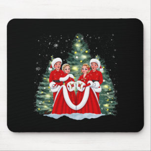 Sisters White Christmas Movie 1954 Xmas Snow Holid Mouse Pad