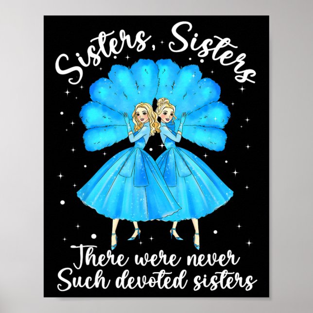 Sisters White Christmas Movie 1954 Xmas Snow Holid Poster (Front)