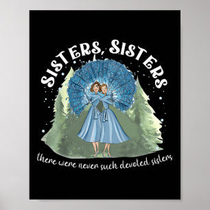 Sisters White Christmas Movie 1954 Xmas Snow Holid Poster