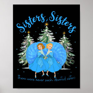 Sisters White Christmas Movie 1954 Xmas Snow Holid Poster