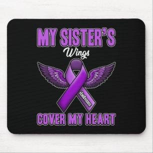 Sister's Wings Cover My Heart End Overdose 1 Mouse Pad