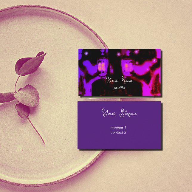 sisters with lamp no2 business card (Creator Uploaded)