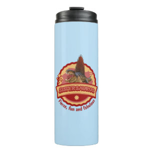 Sistersaurus: Fierce, fun and fabulous Funny Thermal Tumbler