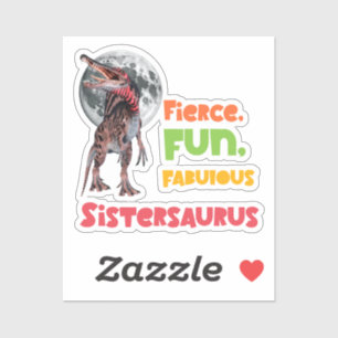 Sistersaurus Matching Sisters Dino Squad Design