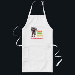 Sistersaurus Matching Sisters Dino Squad Design Long Apron<br><div class="desc">This fun “Sistersaurus” design is perfect for sisters who love matching styles and sharing their unique bond. Featuring a cute dinosaur and the playful “fierce, fun, fabulous” message, it captures the energy of sister squads and best friends who feel like family. Ideal for coordinated outfits, group looks, or special occasions,...</div>
