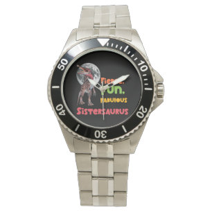 Sistersaurus Matching Sisters Dino Squad Design Watch