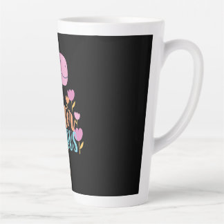 Sistersaurus Sister Saurus Girls Latte Mug