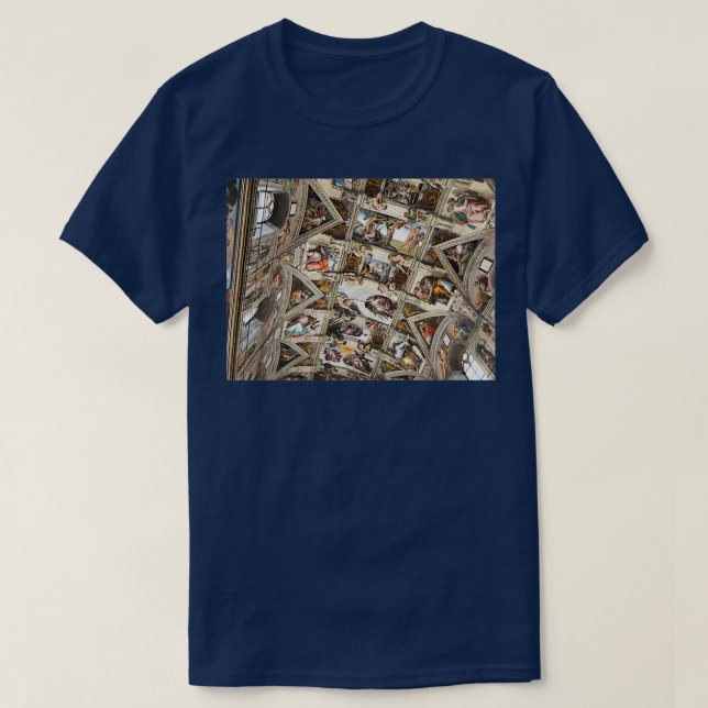 Sistine Chapel Art T-Shirt (Design Front)