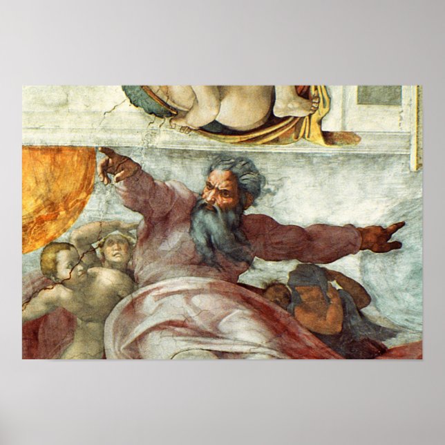 Sistine Chapel Ceiling 2 Poster (Front)