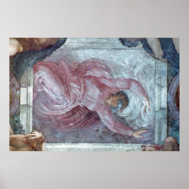 Sistine Chapel Ceiling 3 Poster (Front)